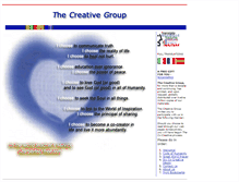 Tablet Screenshot of creativegroup.org